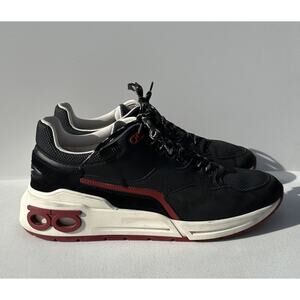 Salvatore FERRAGAMO Cosma panelled low-top sneakers Men’s Size 10.5